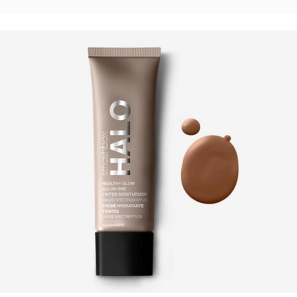 Smashbox Halo Healthy Glow Tinted Moisturizer SPF 25 Deep 1.4 oz NIB - Picture 4 of 5